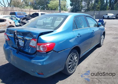 2013 Toyota Corolla S/Le from USA, damaged, VIN 5YFBU4EE8DP154086